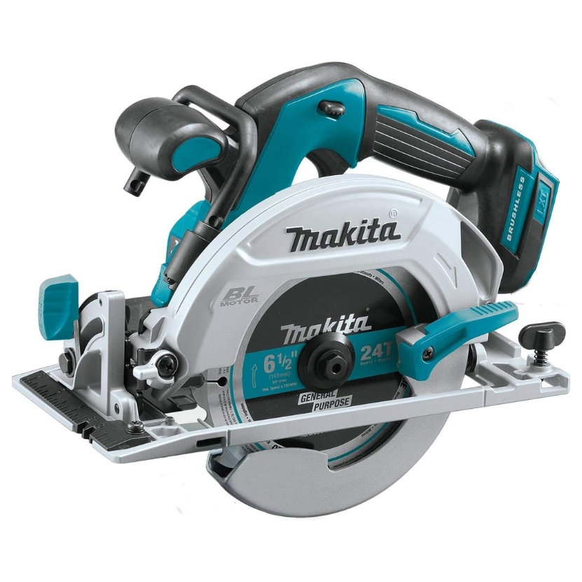 Makita XSH03Z 18V LXT 6-1/2" - Sierra circular sin escobillas - Alimentación batería ion de litio