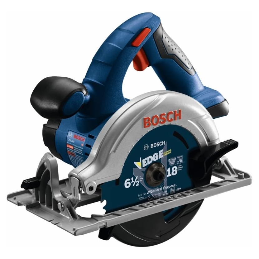 Bosch CCS180B Bare-Tool  6-1/2" - Sierra circular iones de litio 18V 15Amperios