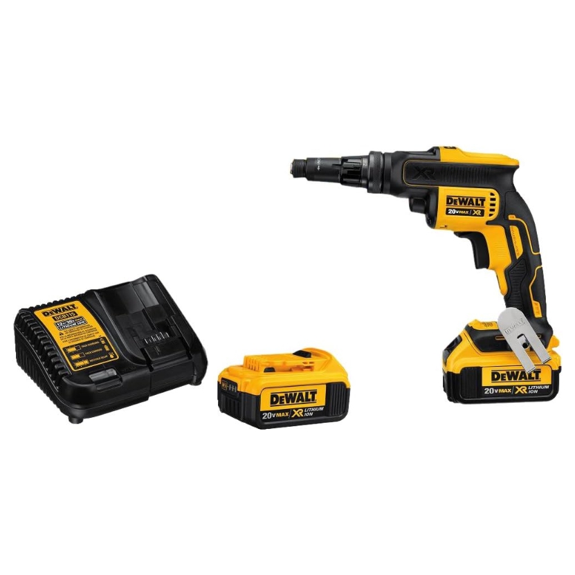 DeWALT DCF622M2 - Pistola de tornillo sin escobillas MAX XR 20V (2) Baterías y (1) cargador