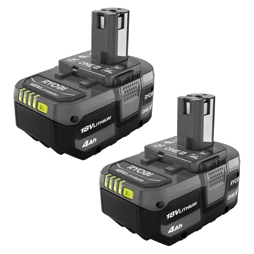 Ryobi PBP2005 ONE+ Plus - Baterías iones de litio 18V 4.0 Ah (2)